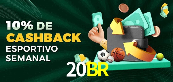 10% de bônus de cashback na 20BR